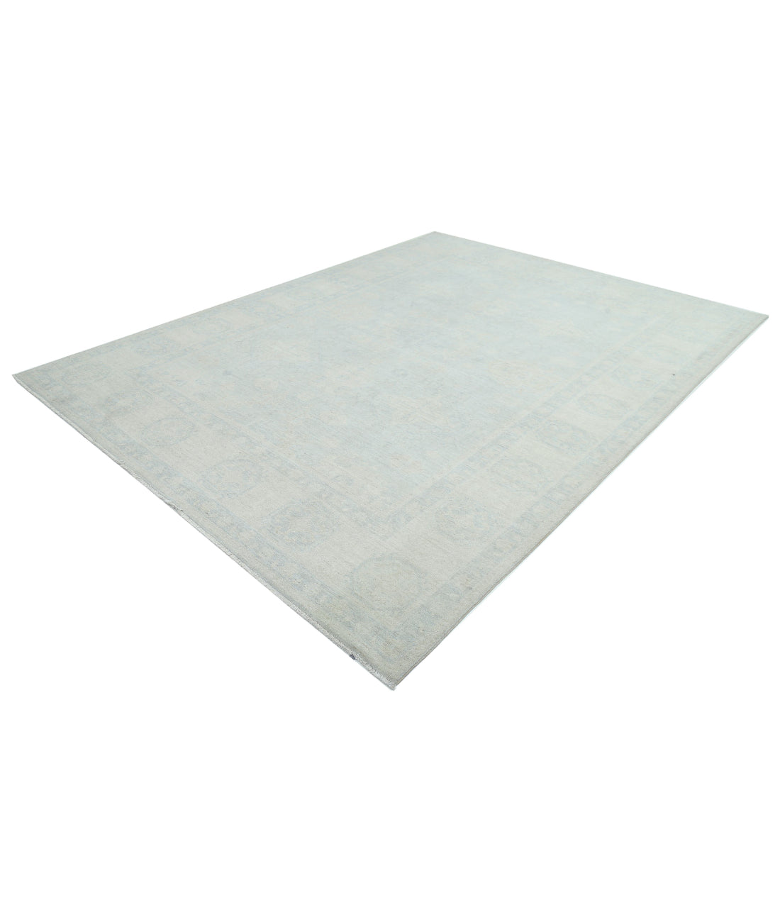 Serenity 8'9'' X 11'6'' Hand-Knotted Wool Rug 8'9'' x 11'6'' (263 X 345) / Grey / Ivory