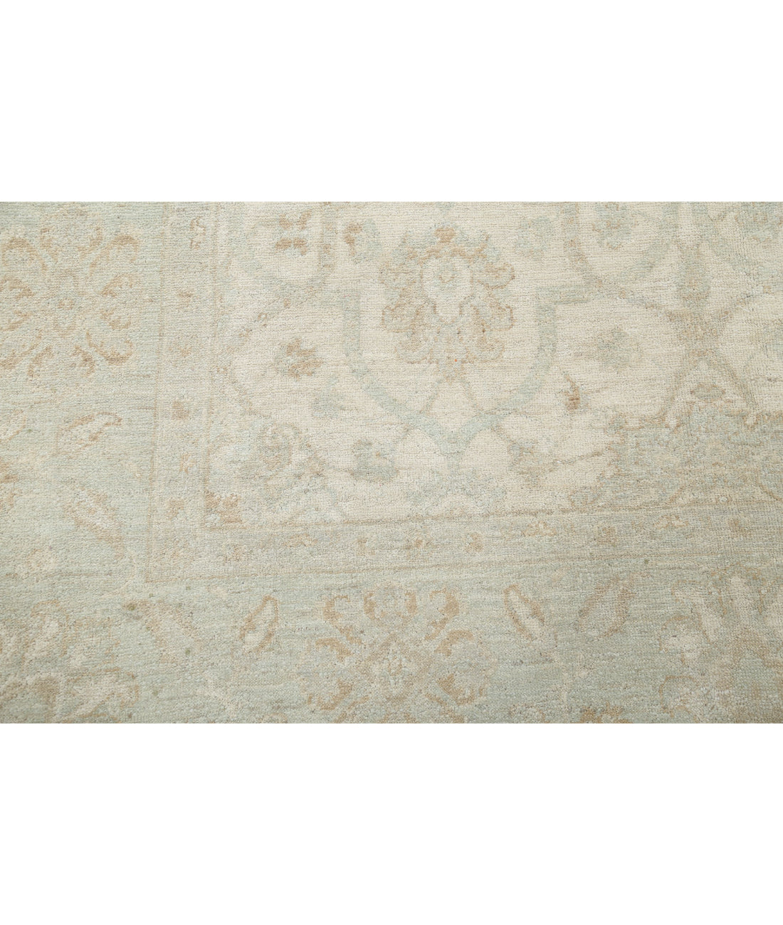 Serenity 6'0'' X 8'7'' Hand-Knotted Wool Rug 6'0'' x 8'7'' (180 X 258) / Ivory / Green