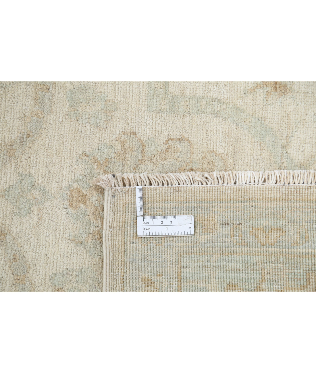 Serenity 6'0'' X 8'7'' Hand-Knotted Wool Rug 6'0'' x 8'7'' (180 X 258) / Ivory / Green