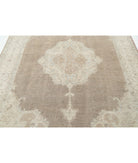 Serenity 6'7'' X 10'4'' Hand-Knotted Wool Rug 6'7'' x 10'4'' (198 X 310) / Brown / Ivory