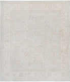 Serenity 8'1'' X 9'7'' Hand-Knotted Wool Rug 8'1'' x 9'7'' (243 X 288) / Grey / Ivory