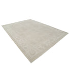Serenity 9'0'' X 12'0'' Hand-Knotted Wool Rug 9'0'' x 12'0'' (270 X 360) / Taupe / Ivory