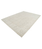 Serenity 9'0'' X 12'0'' Hand-Knotted Wool Rug 9'0'' x 12'0'' (270 X 360) / Taupe / Ivory