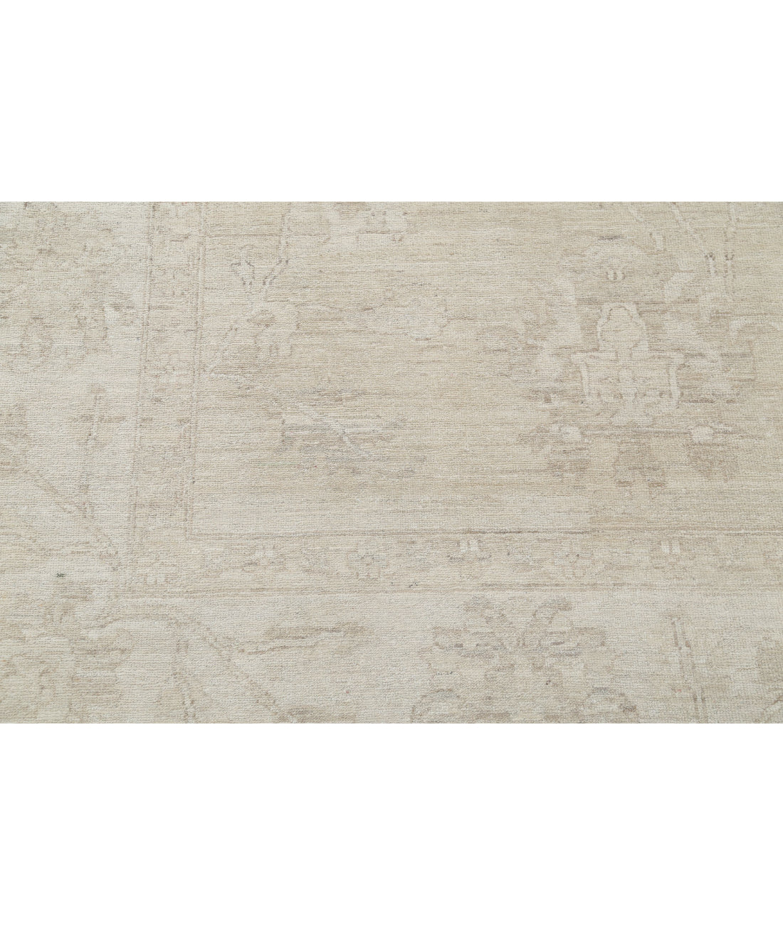 Serenity 9'0'' X 12'0'' Hand-Knotted Wool Rug 9'0'' x 12'0'' (270 X 360) / Taupe / Ivory
