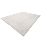 Serenity 11'9'' X 14'8'' Hand-Knotted Wool Rug 11'9'' x 14'8'' (353 X 440) / Taupe / Ivory