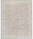 Serenity 11'9'' X 14'8'' Hand-Knotted Wool Rug 11'9'' x 14'8'' (353 X 440) / Taupe / Ivory