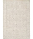 Serenity 9'11'' X 13'7'' Hand-Knotted Wool Rug 9'11'' x 13'7'' (298 X 408) / Ivory / Grey
