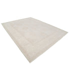 Serenity 9'1'' X 12'0'' Hand-Knotted Wool Rug 9'1'' x 12'0'' (273 X 360) / Grey / Ivory