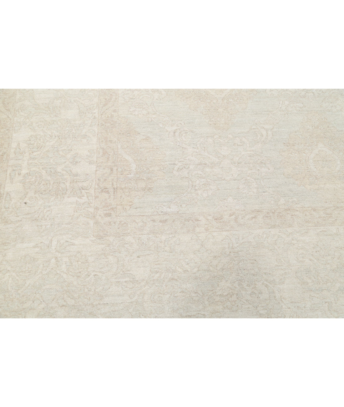Serenity 9'1'' X 12'0'' Hand-Knotted Wool Rug 9'1'' x 12'0'' (273 X 360) / Grey / Ivory