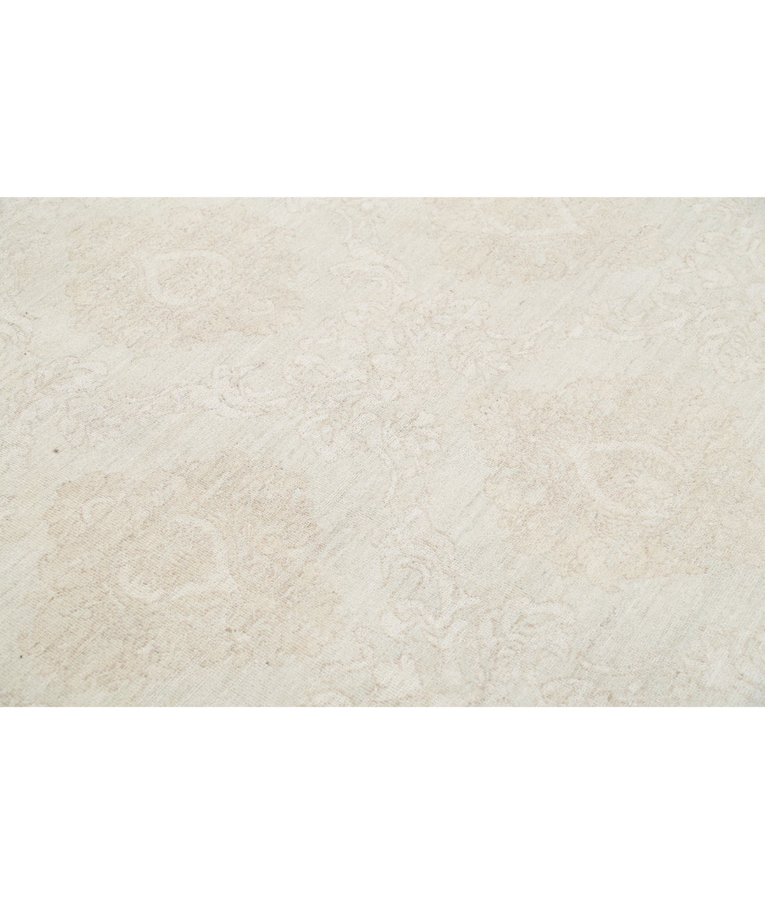 Serenity 9'1'' X 12'0'' Hand-Knotted Wool Rug 9'1'' x 12'0'' (273 X 360) / Grey / Ivory