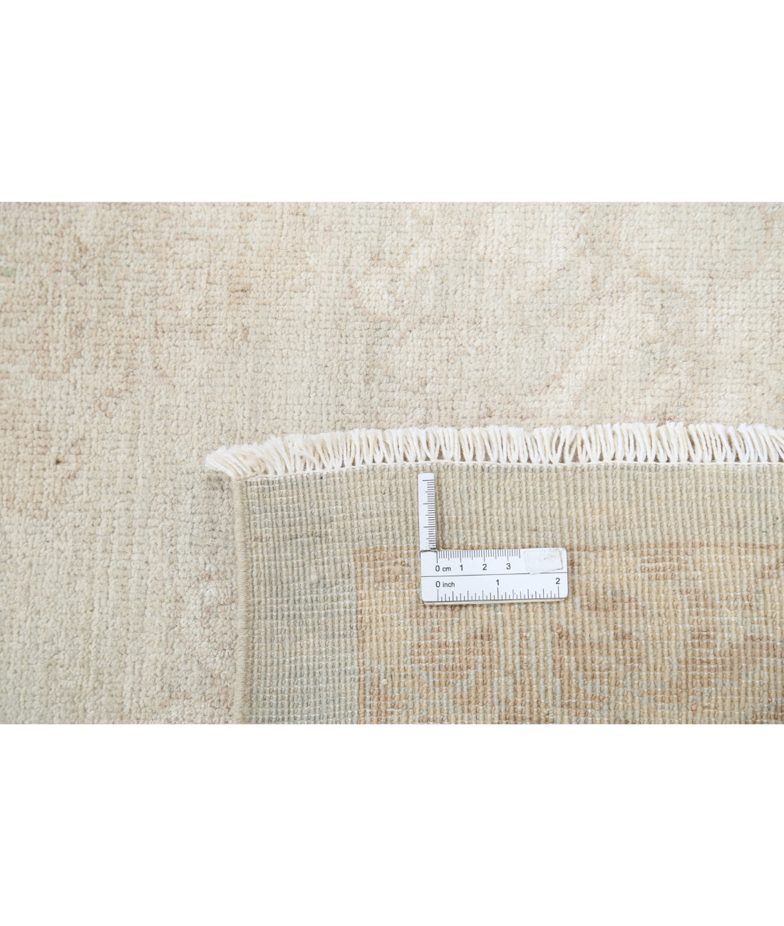 Serenity 9'1'' X 12'0'' Hand-Knotted Wool Rug 9'1'' x 12'0'' (273 X 360) / Grey / Ivory