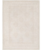 Serenity 9'1'' X 12'0'' Hand-Knotted Wool Rug 9'1'' x 12'0'' (273 X 360) / Grey / Ivory