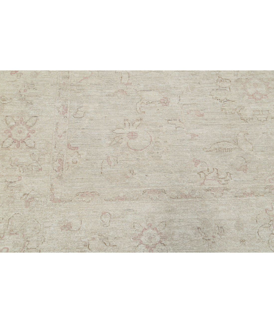 Serenity 8'0'' X 9'5'' Hand-Knotted Wool Rug 8'0'' x 9'5'' (240 X 283) / Grey / Ivory