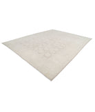 Serenity 11'6'' X 14'11'' Hand-Knotted Wool Rug 11'6'' x 14'11'' (345 X 448) / Taupe / Ivory