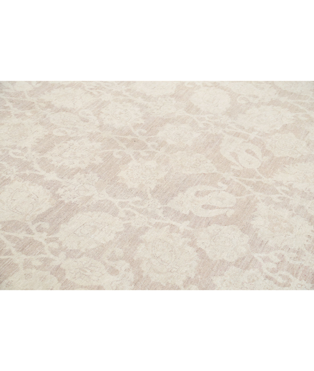 Serenity 11'6'' X 14'11'' Hand-Knotted Wool Rug 11'6'' x 14'11'' (345 X 448) / Taupe / Ivory