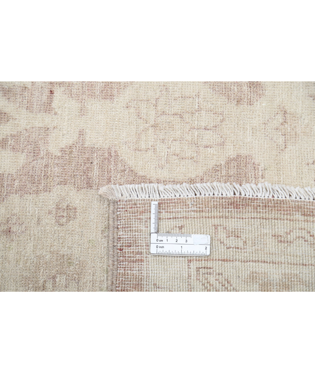 Serenity 11'6'' X 14'11'' Hand-Knotted Wool Rug 11'6'' x 14'11'' (345 X 448) / Taupe / Ivory