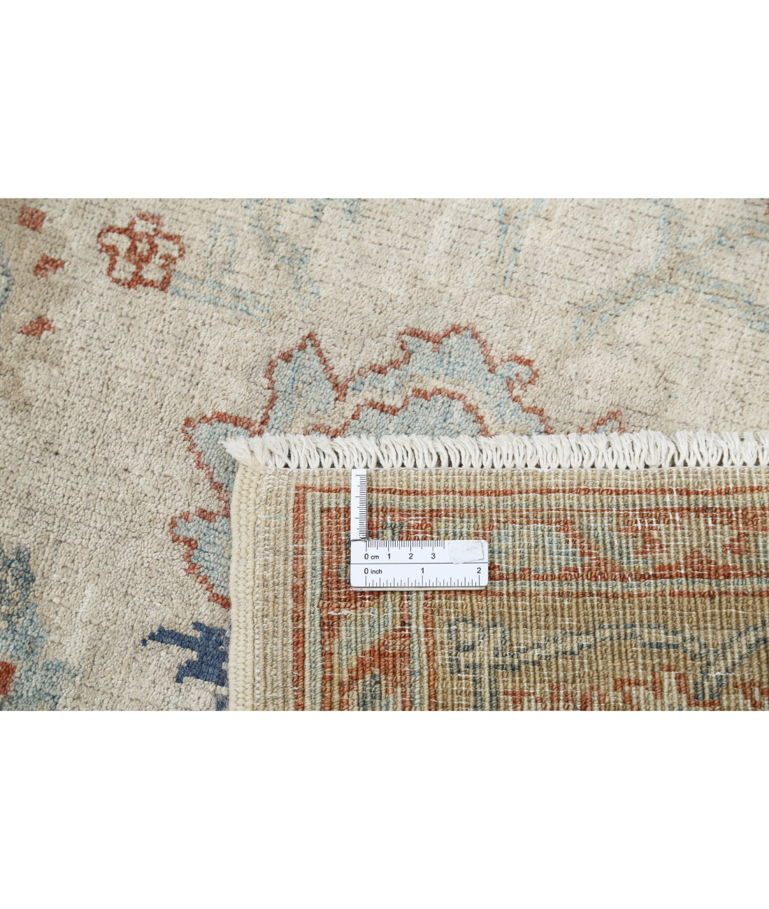 Serenity 6'1'' X 8'8'' Hand-Knotted Wool Rug 6'1'' x 8'8'' (183 X 260) / Ivory / Beige
