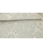 Serenity 2'3'' X 2'9'' Hand-Knotted Wool Rug 2'3'' x 2'9'' (68 X 83) / Green / Ivory