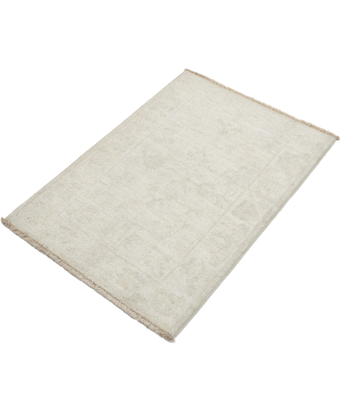 Serenity 2'2'' X 3'1'' Hand-Knotted Wool Rug 2'2'' x 3'1'' (65 X 93) / Beige / Ivory