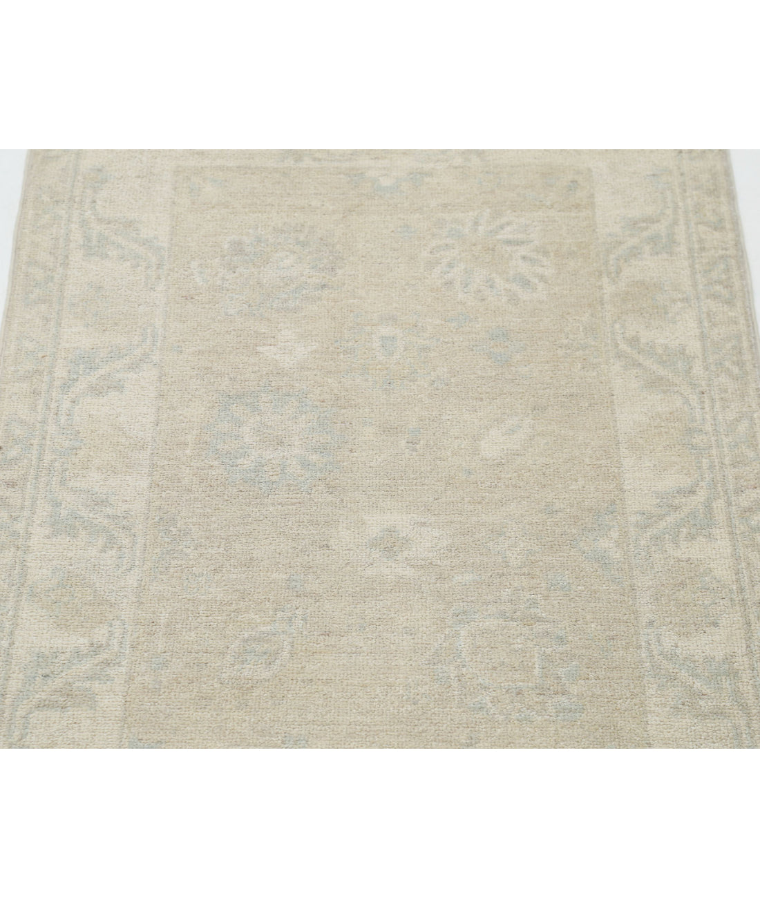 Serenity 2'1'' X 3'0'' Hand-Knotted Wool Rug 2'1'' x 3'0'' (63 X 90) / Taupe / Ivory
