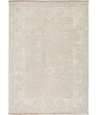 Serenity 2'1'' X 3'0'' Hand-Knotted Wool Rug 2'1'' x 3'0'' (63 X 90) / Taupe / Ivory