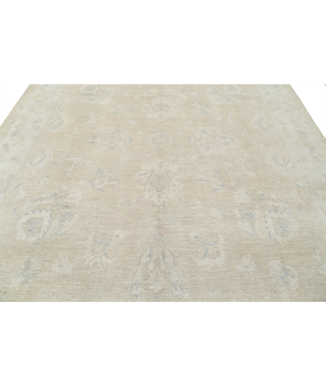 Serenity 9'3'' X 12'4'' Hand-Knotted Wool Rug 9'3'' x 12'4'' (278 X 370) / Taupe / Ivory