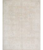 Serenity 9'3'' X 12'4'' Hand-Knotted Wool Rug 9'3'' x 12'4'' (278 X 370) / Taupe / Ivory