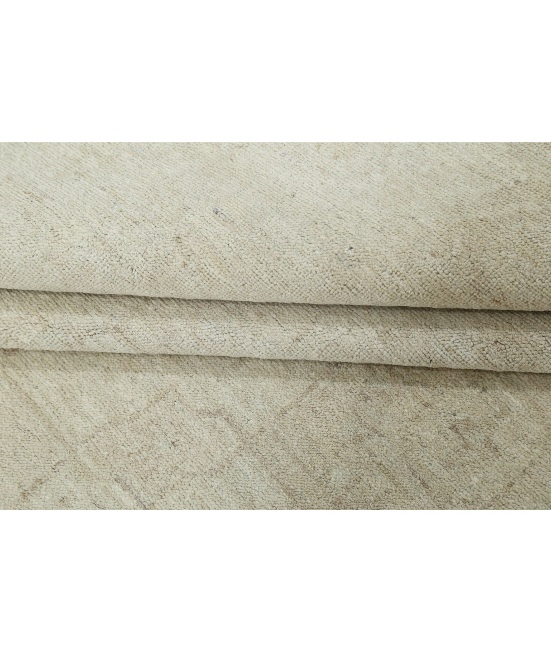 Serenity 11'7'' X 15'3'' Hand-Knotted Wool Rug 11'7'' x 15'3'' (348 X 458) / Ivory / Ivory