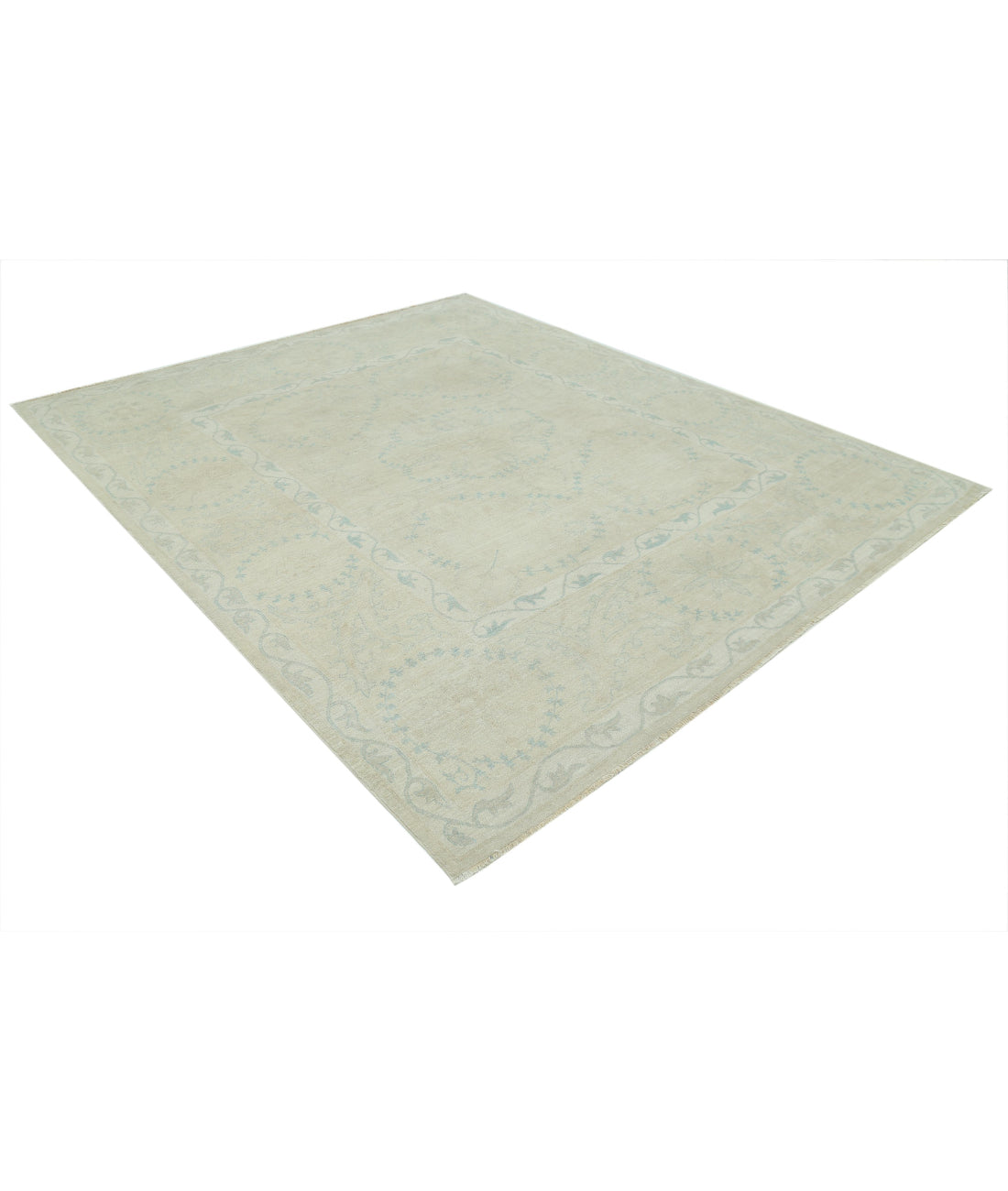 Serenity 7'9'' X 9'4'' Hand-Knotted Wool Rug 7'9'' x 9'4'' (233 X 280) / Beige / Taupe
