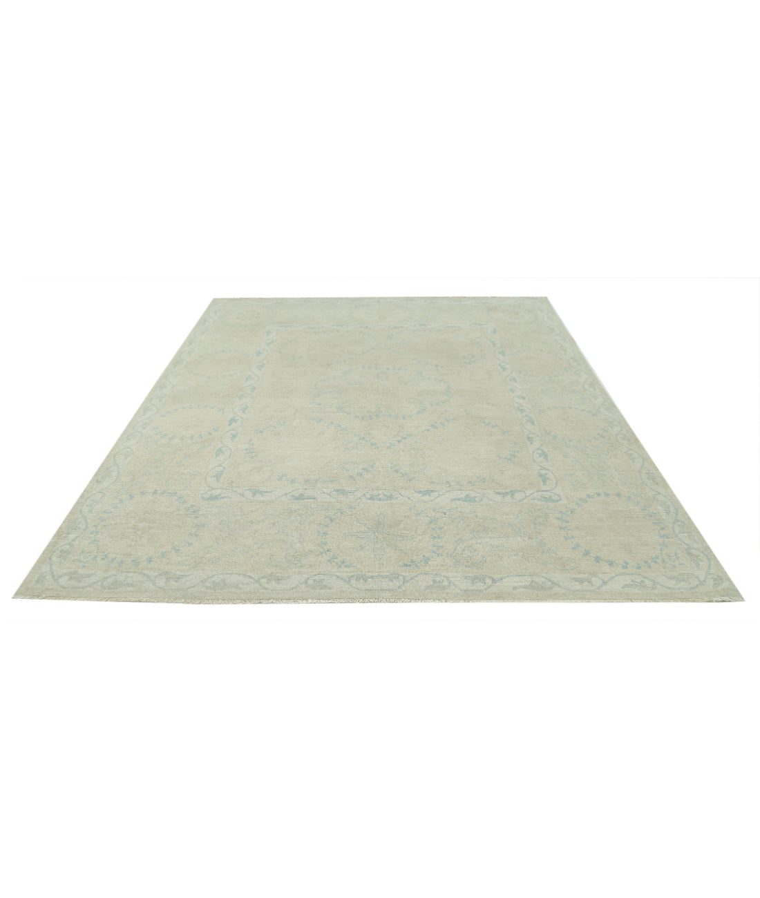 Serenity 7'9'' X 9'4'' Hand-Knotted Wool Rug 7'9'' x 9'4'' (233 X 280) / Beige / Taupe