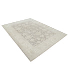 Serenity 7'0'' X 9'4'' Hand-Knotted Wool Rug 7'0'' x 9'4'' (210 X 280) / Tan / Ivory