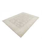 Serenity 7'0'' X 9'4'' Hand-Knotted Wool Rug 7'0'' x 9'4'' (210 X 280) / Tan / Ivory