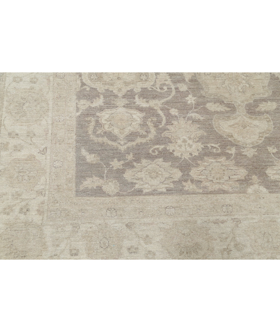 Serenity 7'0'' X 9'4'' Hand-Knotted Wool Rug 7'0'' x 9'4'' (210 X 280) / Tan / Ivory
