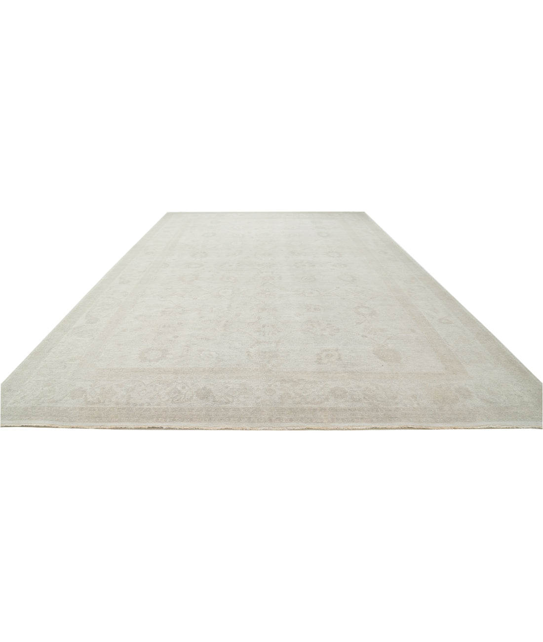 Serenity 11'6'' X 17'10'' Hand-Knotted Wool Rug 11'6'' x 17'10'' (345 X 535) / Ivory / Ivory