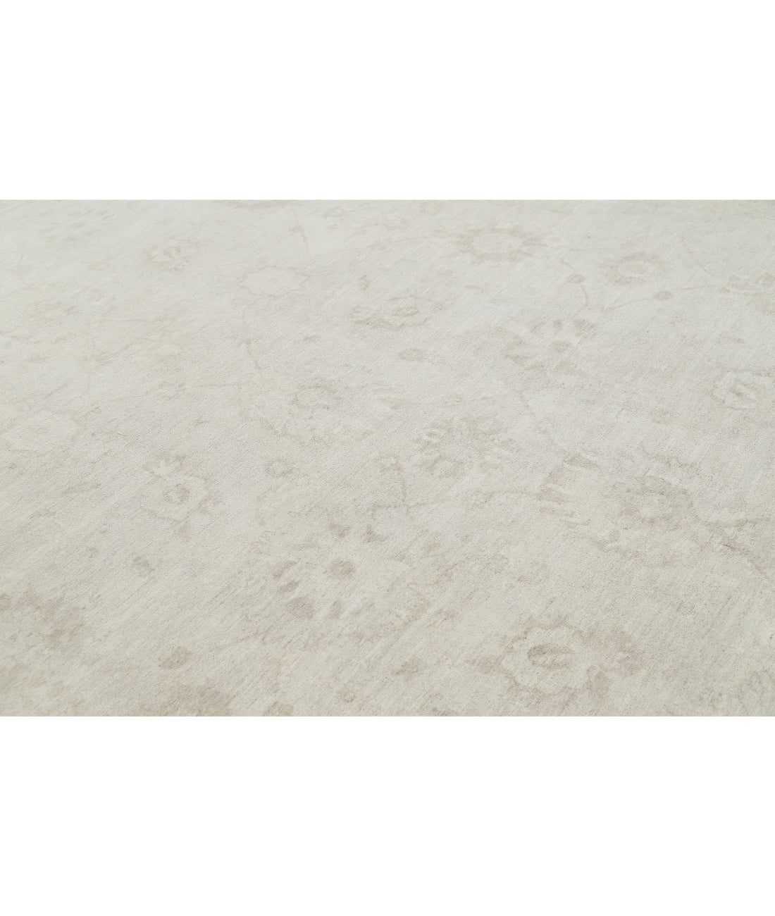 Serenity 11'6'' X 17'10'' Hand-Knotted Wool Rug 11'6'' x 17'10'' (345 X 535) / Ivory / Ivory