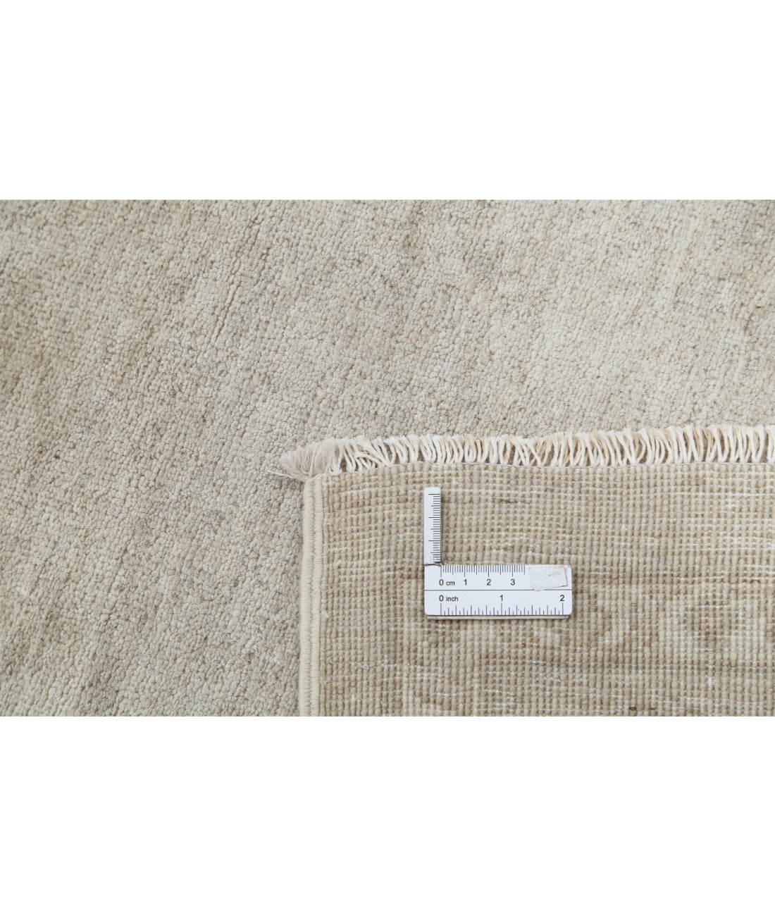 Serenity 11'6'' X 17'10'' Hand-Knotted Wool Rug 11'6'' x 17'10'' (345 X 535) / Ivory / Ivory