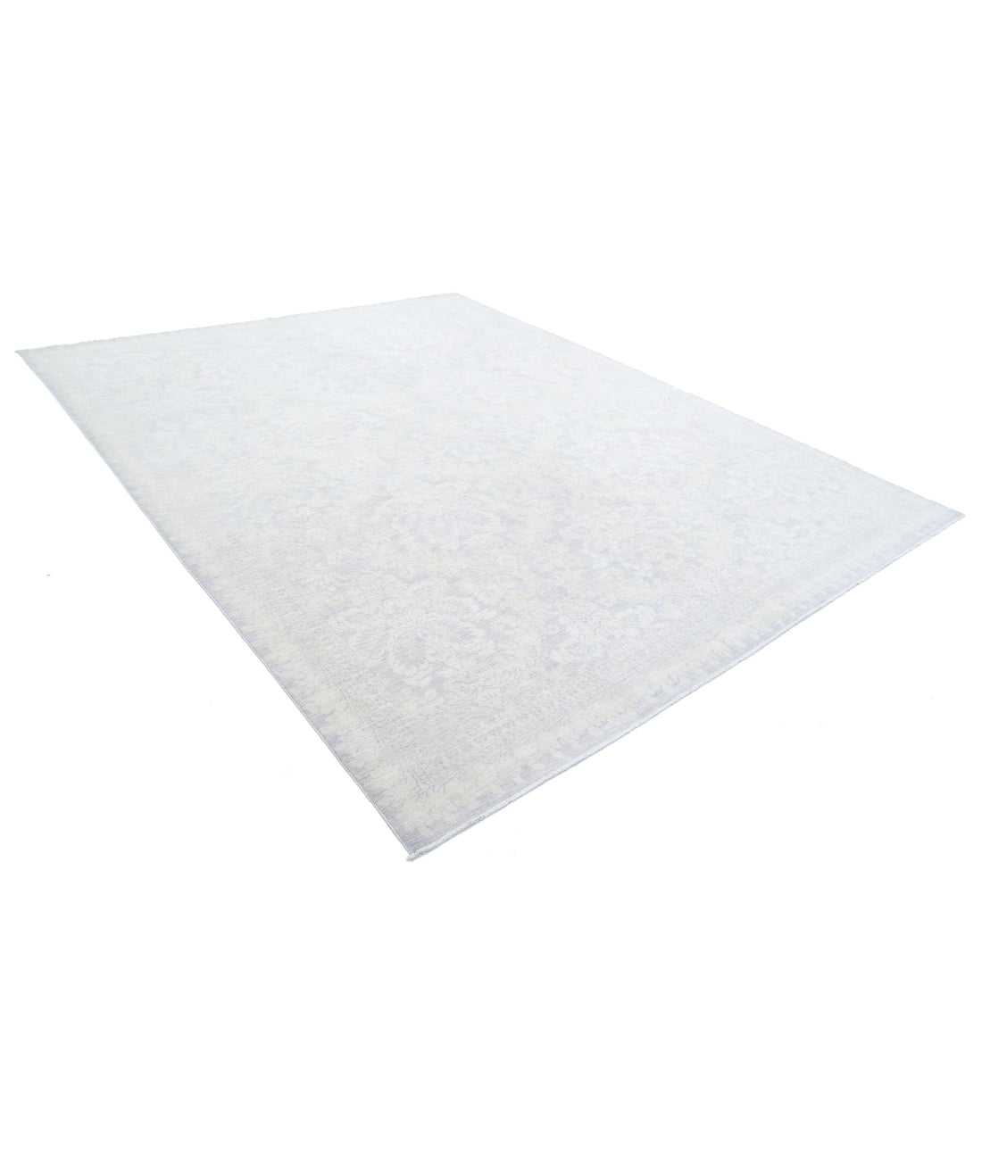 Serenity 9'0'' X 11'5'' Hand-Knotted Wool Rug 9'0'' x 11'5'' (270 X 343) / Grey / Ivory