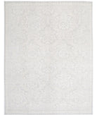 Serenity 9'0'' X 11'5'' Hand-Knotted Wool Rug 9'0'' x 11'5'' (270 X 343) / Grey / Ivory