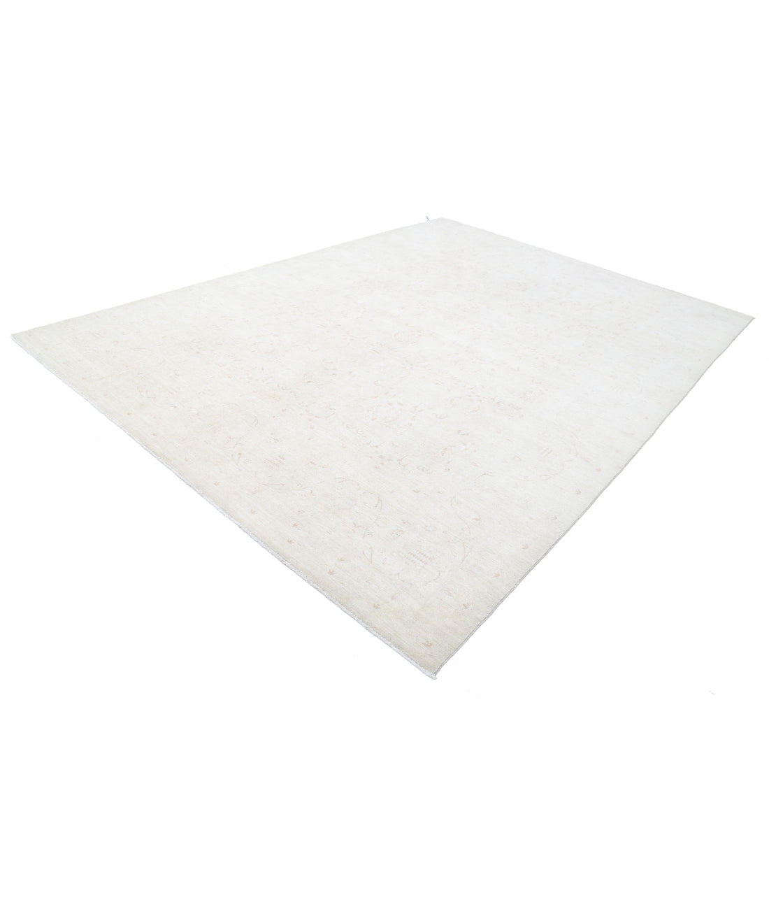 Serenity 8'7'' X 11'8'' Hand-Knotted Wool Rug 8'7'' x 11'8'' (258 X 350) / Ivory / Taupe