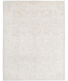 Serenity 7'9'' X 10'0'' Hand-Knotted Wool Rug 7'9'' x 10'0'' (233 X 300) / Green / Ivory
