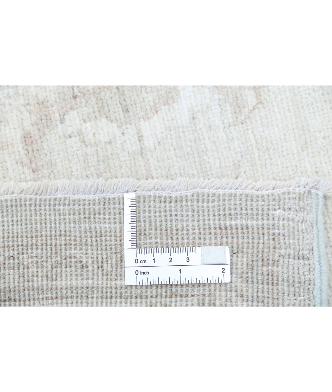 Serenity 8'10'' X 11'8'' Hand-Knotted Wool Rug 8'10'' x 11'8'' (265 X 350) / Ivory / Ivory