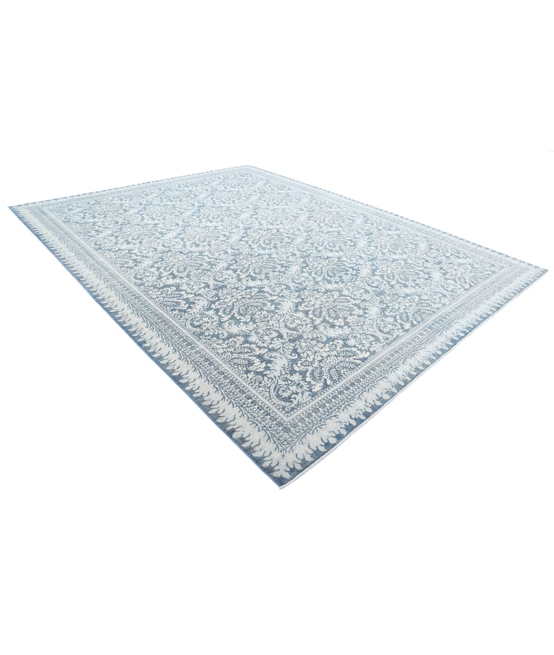 Serenity 10'4'' X 13'2'' Hand-Knotted Wool Rug 10'4'' x 13'2'' (310 X 395) / Grey / Grey