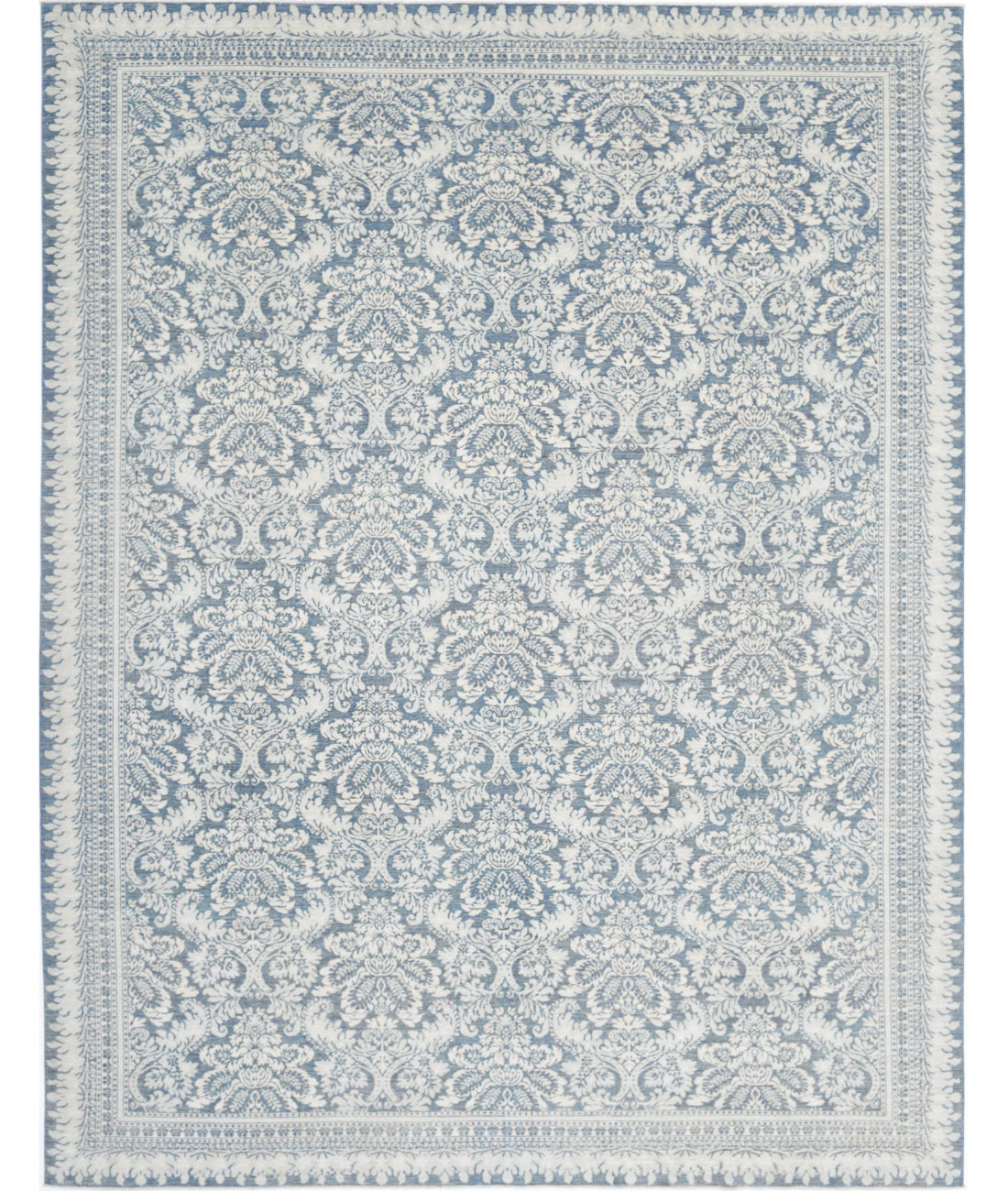 Serenity 10'4'' X 13'2'' Hand-Knotted Wool Rug 10'4'' x 13'2'' (310 X 395) / Grey / Grey