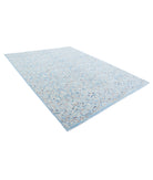 Serenity 8'9'' X 11'7'' Hand-Knotted Wool Rug 8'9'' x 11'7'' (263 X 348) / Teal / Teal