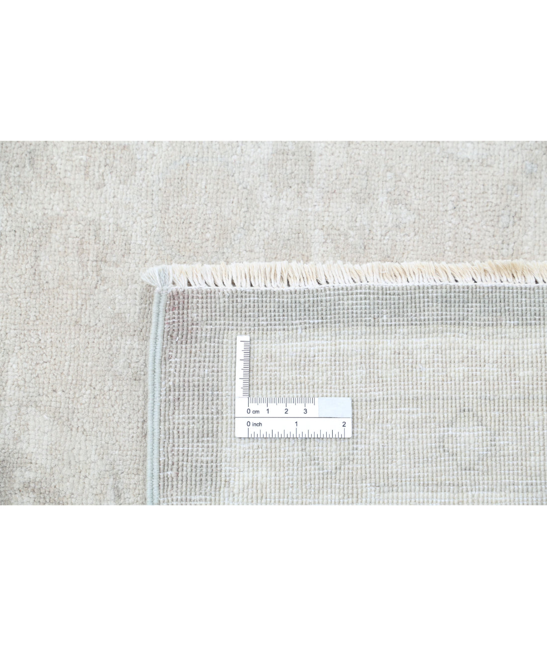 Serenity 9'0'' X 11'5'' Hand-Knotted Wool Rug 9'0'' x 11'5'' (270 X 343) / Grey / Ivory