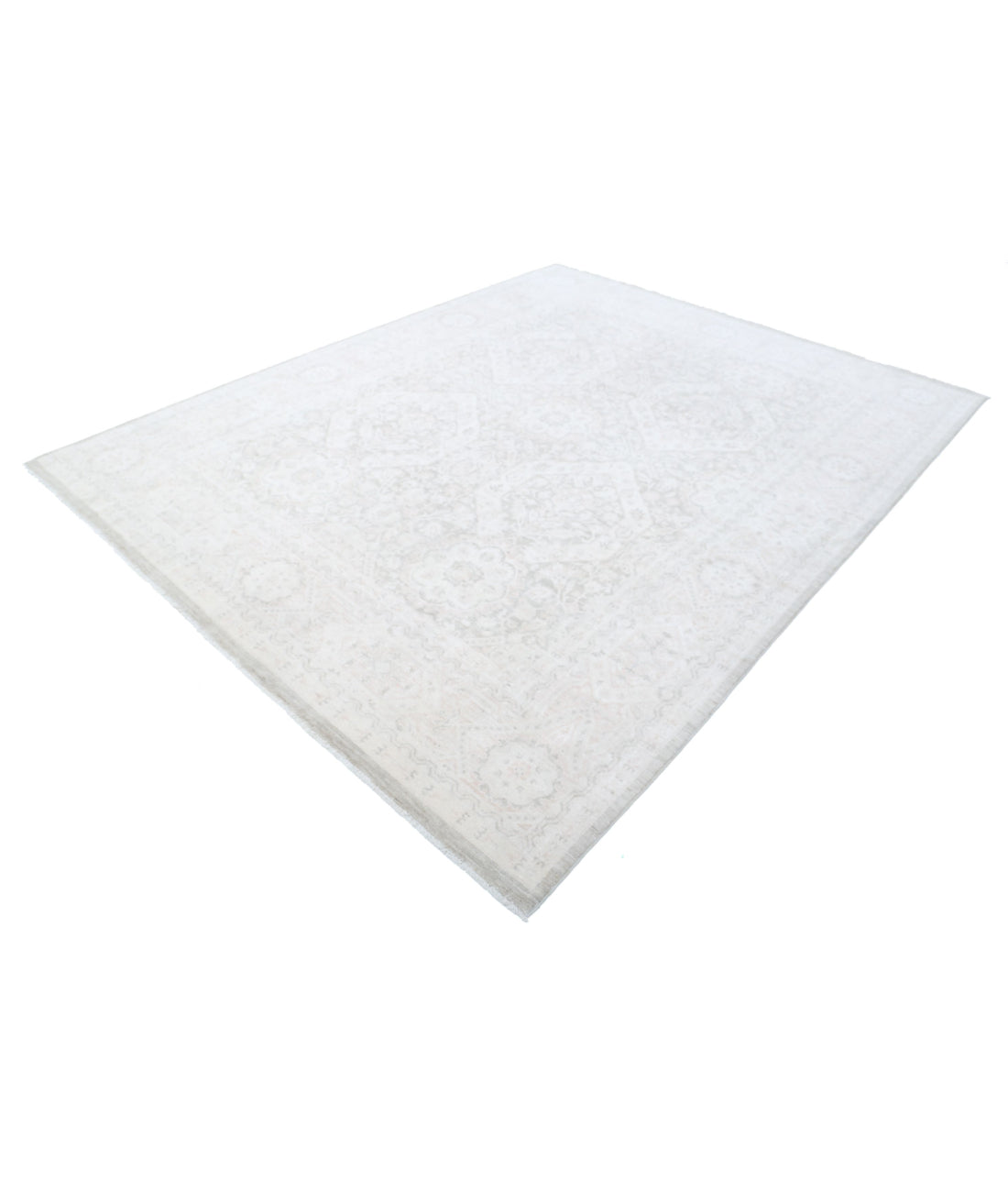 Serenity 7'9'' X 9'10'' Hand-Knotted Wool Rug 7'9'' x 9'10'' (233 X 295) / Brown / Brown