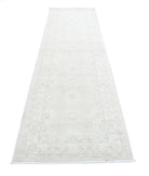 Serenity 2'11'' X 11'2'' Hand-Knotted Wool Rug 2'11'' x 11'2'' (88 X 335) / Ivory / Taupe