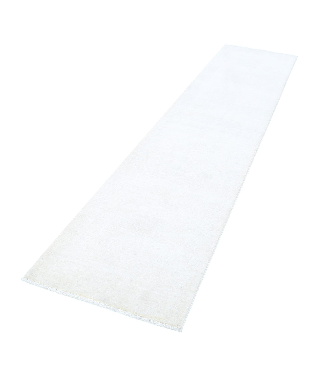 Serenity 2'5'' X 10'1'' Hand-Knotted Wool Rug 2'5'' x 10'1'' (73 X 303) / Ivory / Ivory