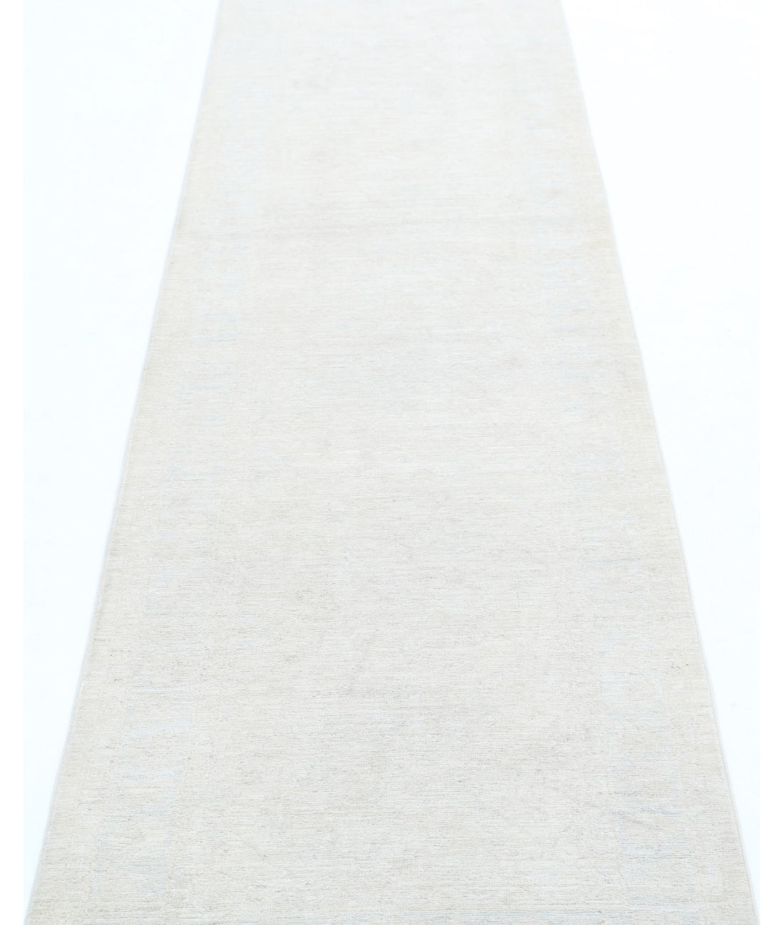 Serenity 2'5'' X 10'1'' Hand-Knotted Wool Rug 2'5'' x 10'1'' (73 X 303) / Ivory / Ivory