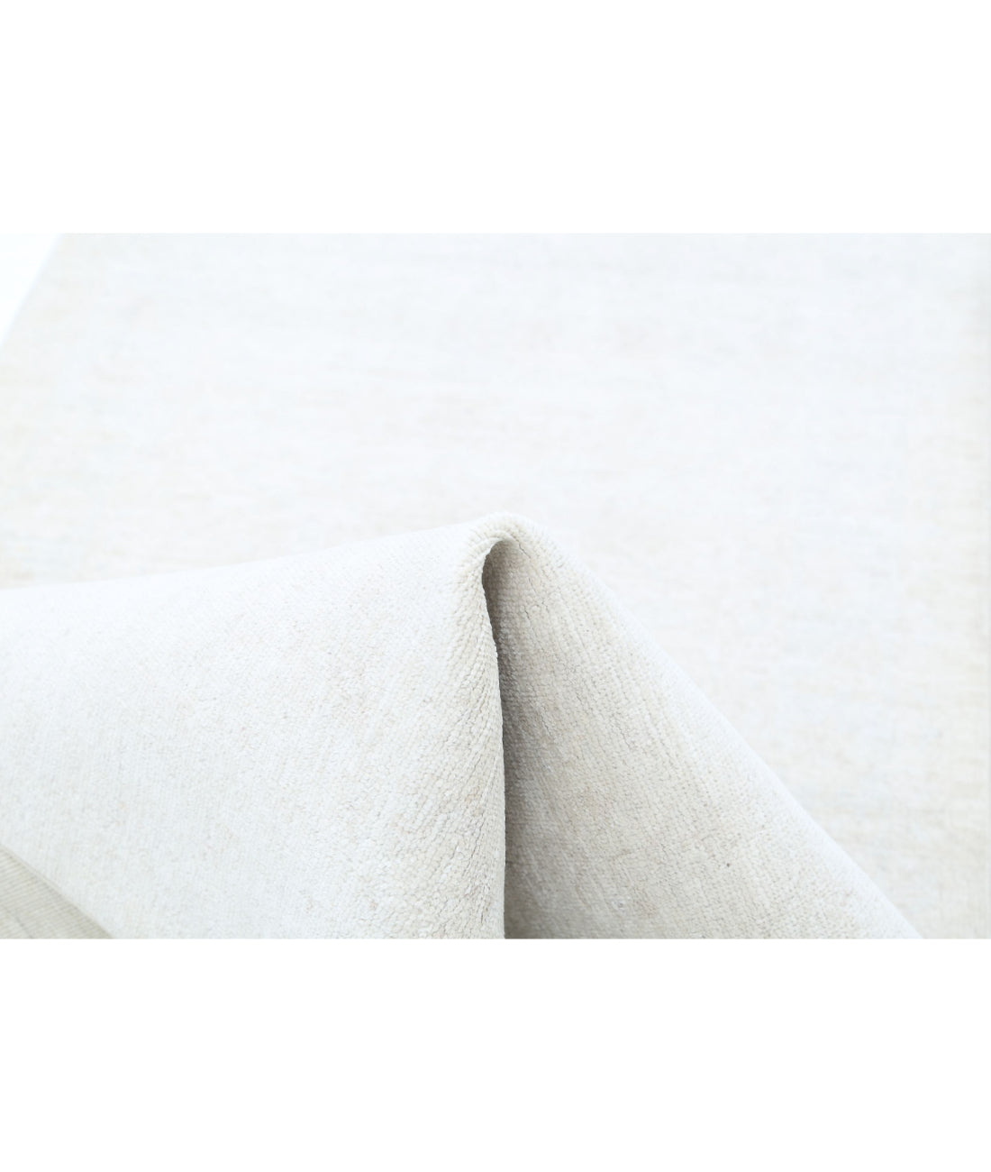 Serenity 2'5'' X 10'1'' Hand-Knotted Wool Rug 2'5'' x 10'1'' (73 X 303) / Ivory / Ivory